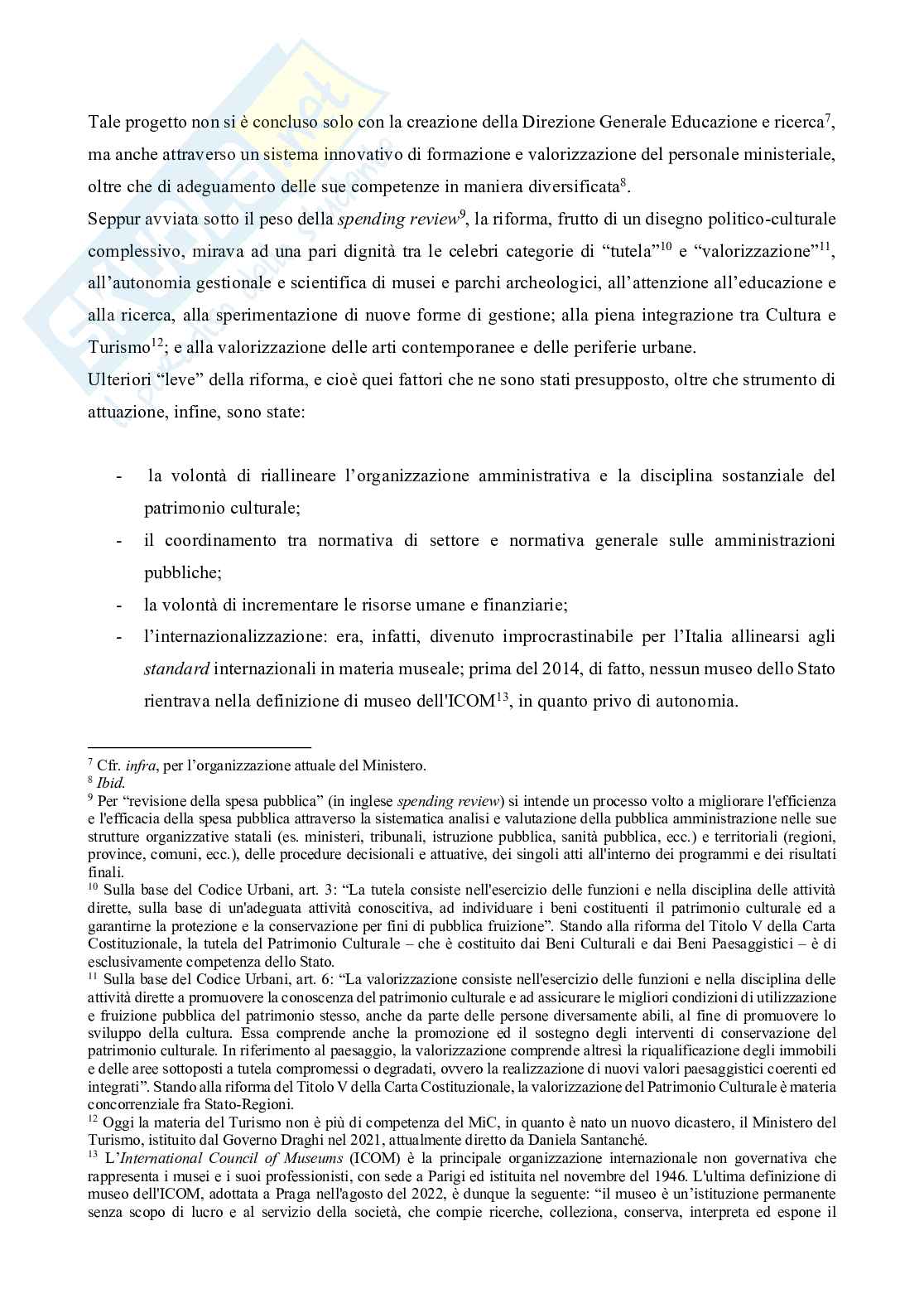 Riforma Franceschini sui musei autonomi Pag. 2