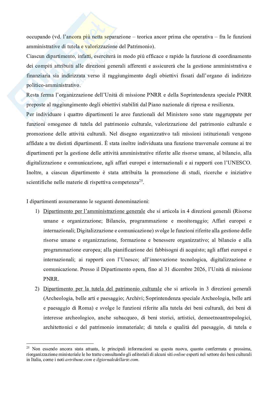 Riforma Franceschini sui musei autonomi Pag. 6