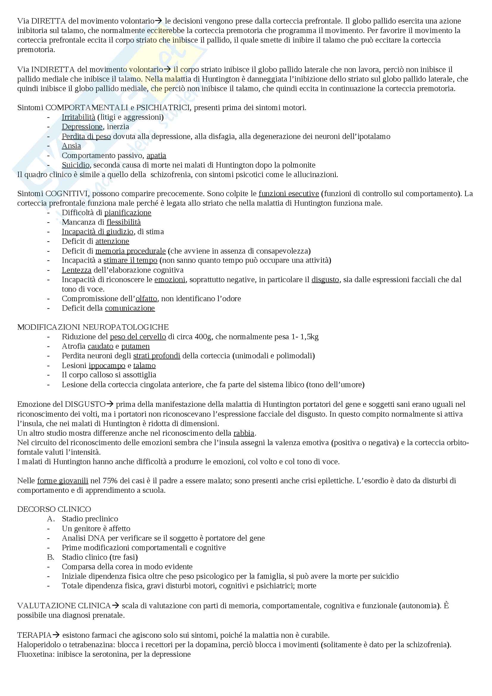 Appunti psicobiologia 2 Pag. 2
