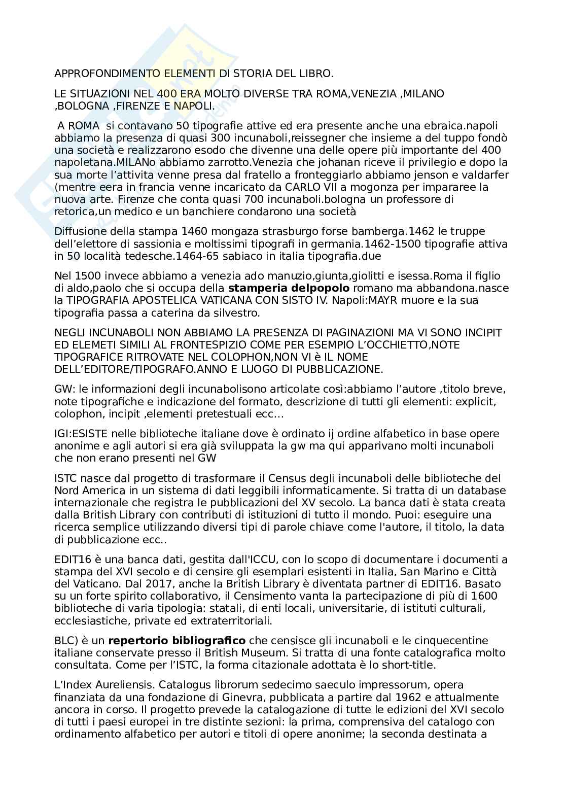 Riassunto esame Storia dell'arte, Prof. Di Lieto Andrea, libro consigliato  Manuale libro antico , Zanichelli Pag. 1