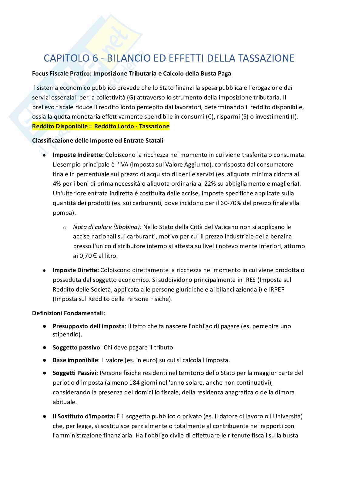 Imposizione tributaria in Italia Pag. 1
