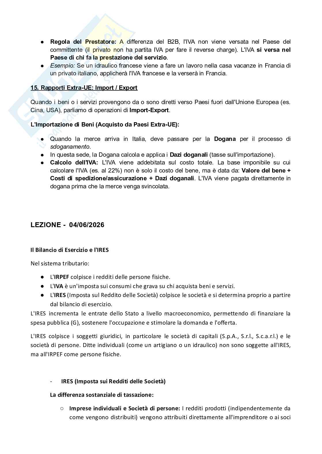 Imposizione tributaria in Italia Pag. 11