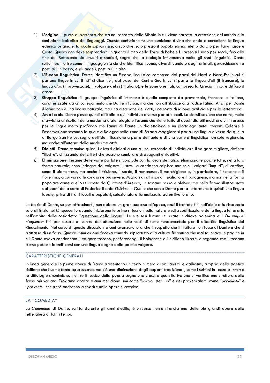 Riassunto esame Storia della lingua italiana, Prof. Brook Paloma, libro consigliato La lingua italiana. Profilo storico,, C. Marazzini Pag. 26
