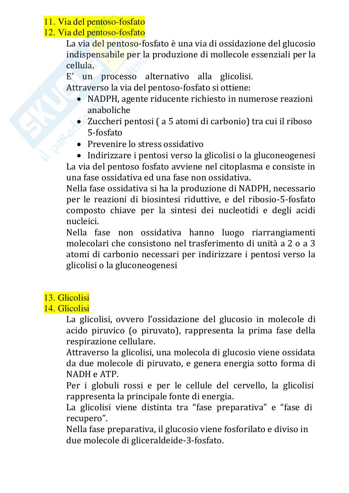 Paniere Fisiologia dei nutrienti  Pag. 51