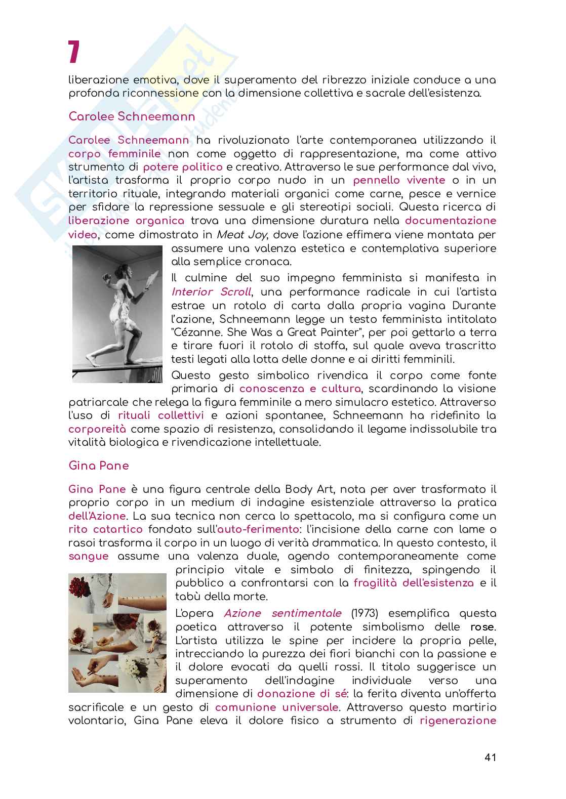 Land art e body art Pag. 11