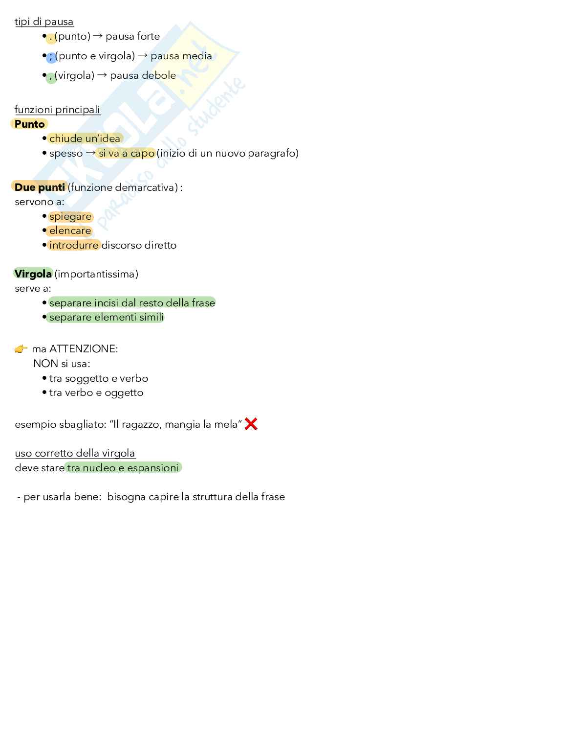 Appunti di Linguistica Italiana Pag. 46