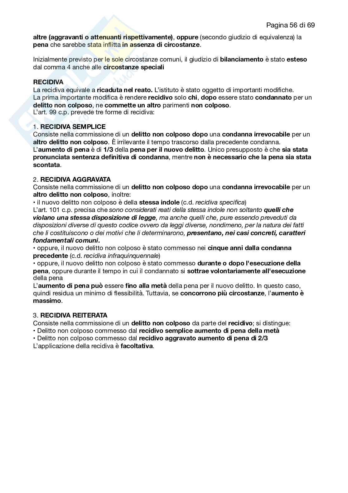 Riassunto esame Diritto penale Pag. 56