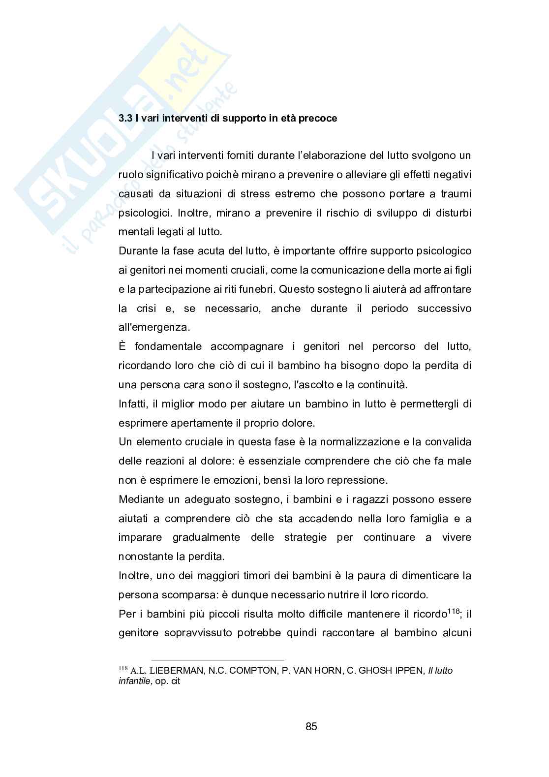 Ubique nos simul. Attraversare il processo di elaborazione del lutto per ritornare a vivere Pag. 86