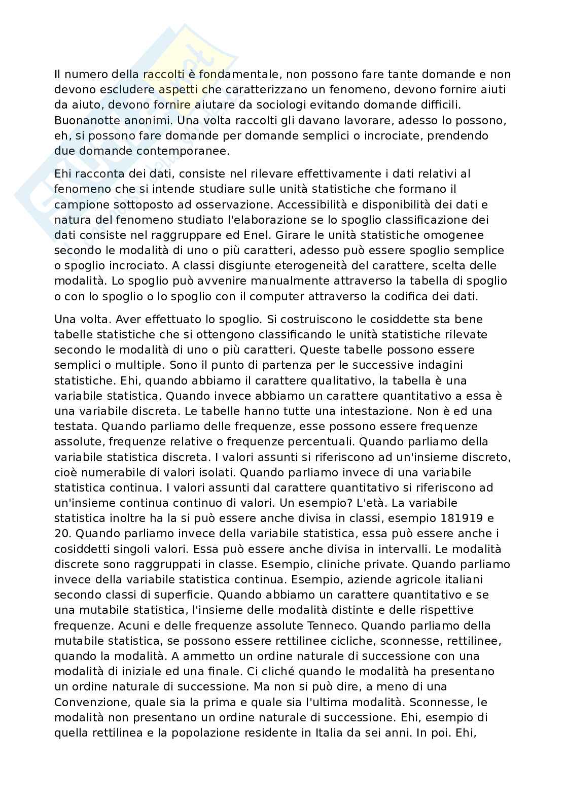 Statistica Pag. 1