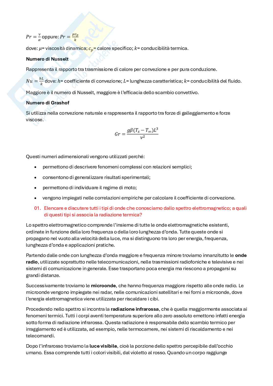 Domande aperte Progettazione termotecnica Pag. 6
