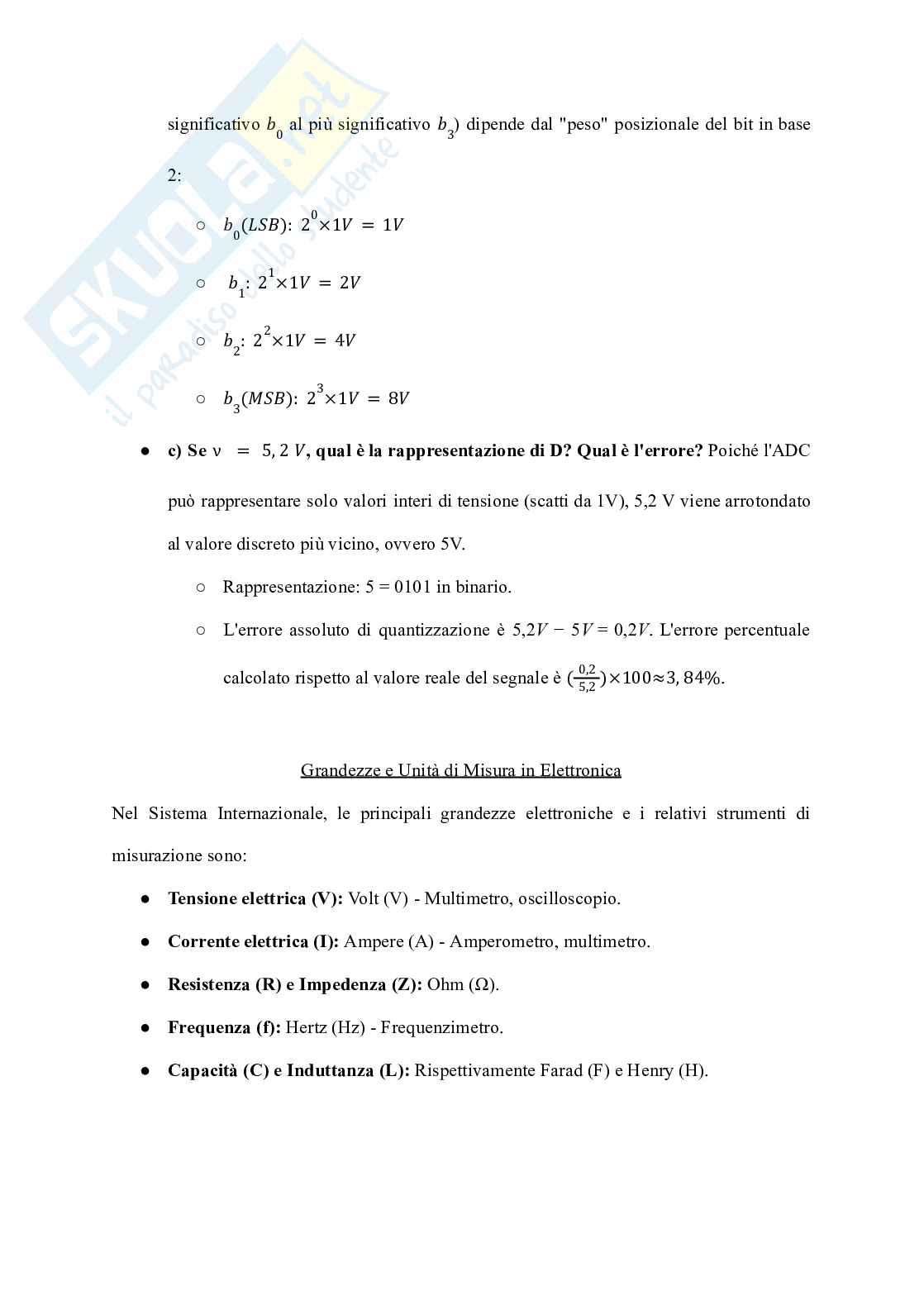 Riassunto esame Elettronica, Prof. Monsurrò Pietro, libro consigliato Circuiti per la microelettronica, Smith, Sedra Pag. 6