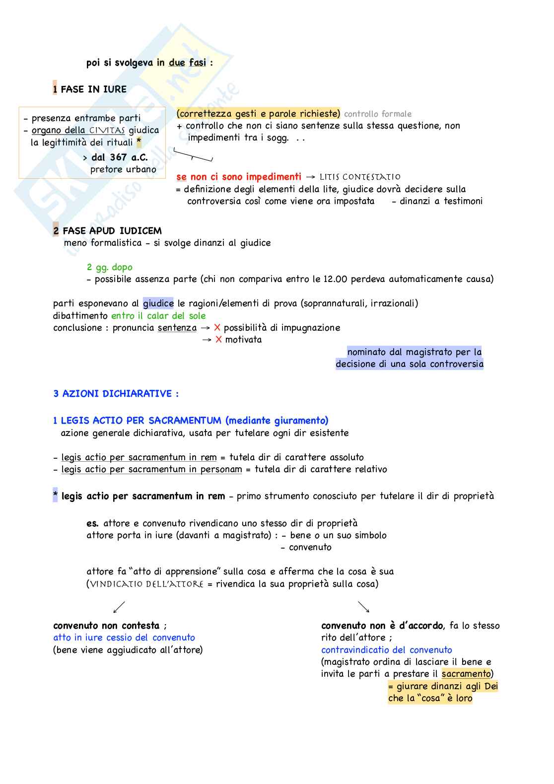 Riassunto esame Diritto Romano, prof. Merotto, libro consigliato Fondamenti del diritto europeo, Lambrini Pag. 11
