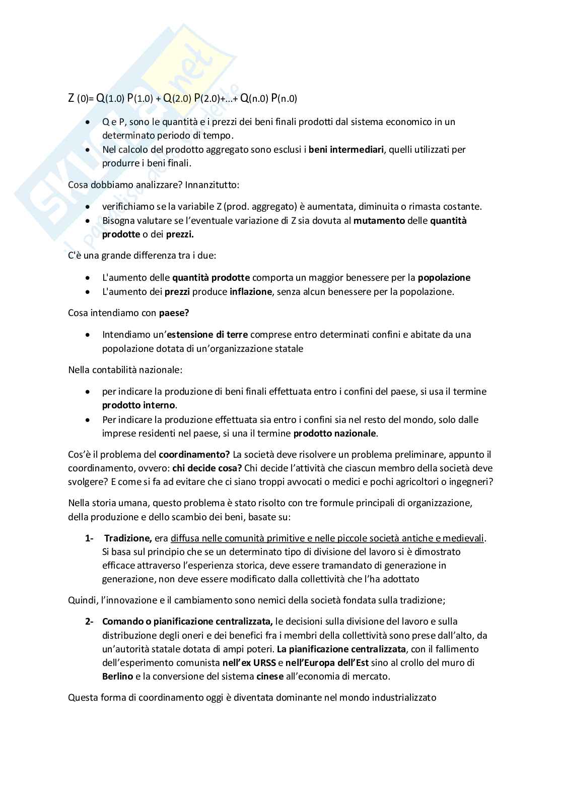 Macroeconomia - Parte 1-10 Pag. 2