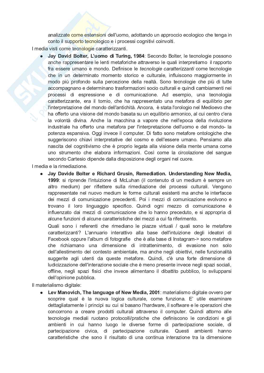 Esame Teorie e Tecniche di comunicazione di massa Pag. 61