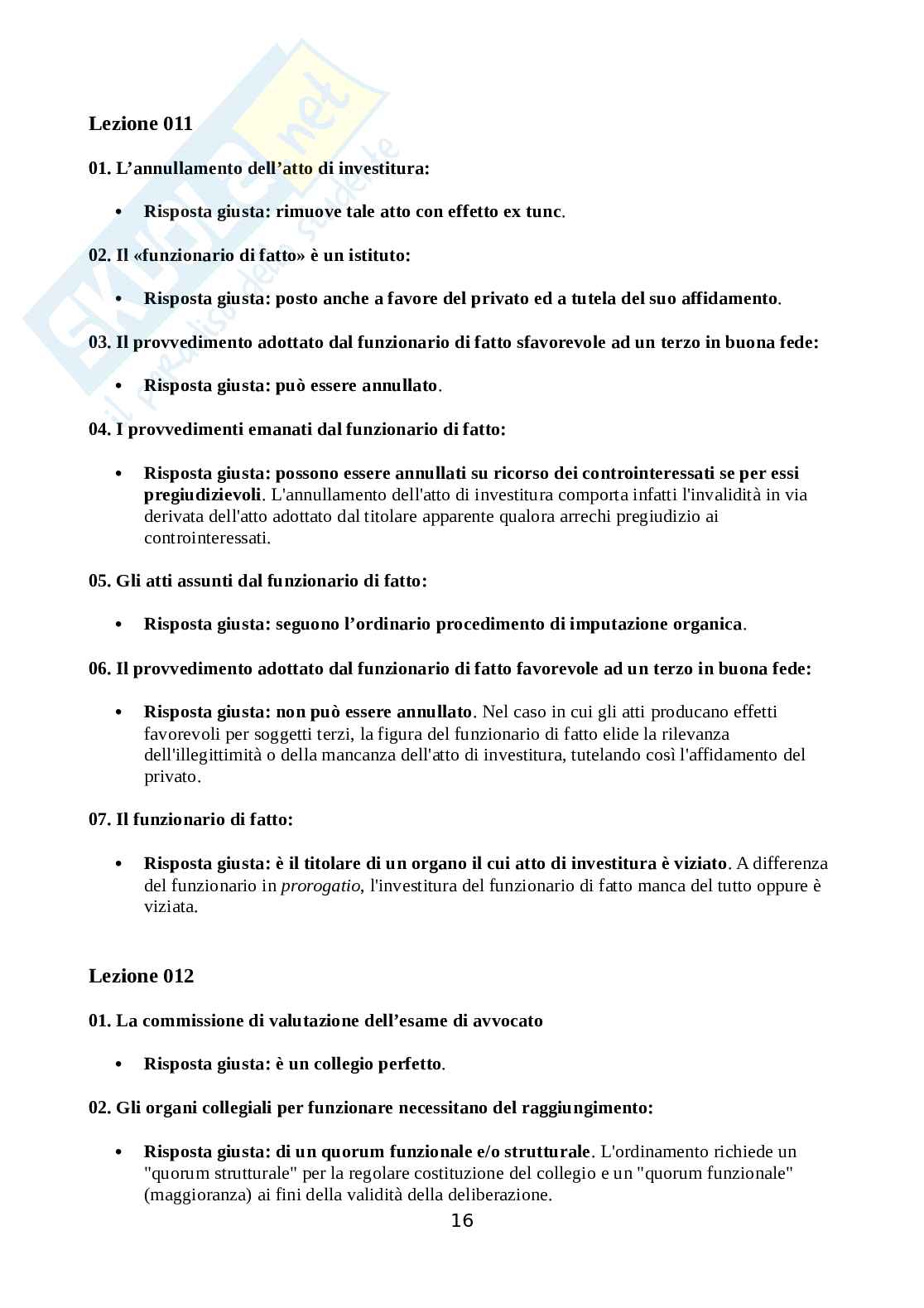 Diritto amministrativo Pag. 16