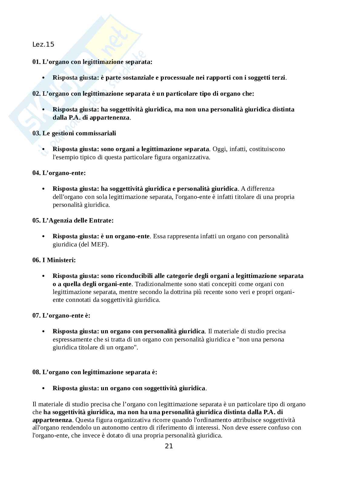 Diritto amministrativo Pag. 21