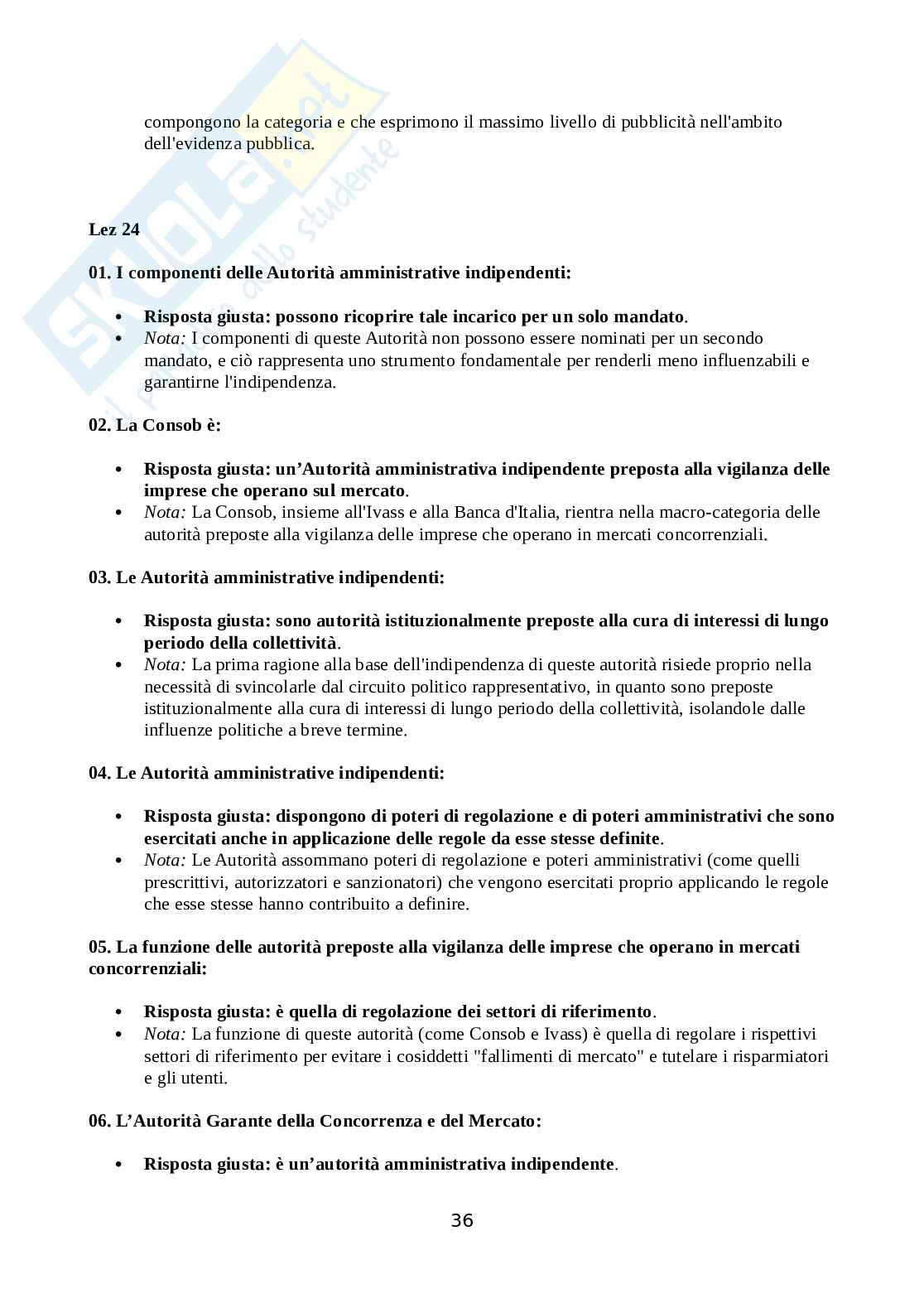 Diritto amministrativo Pag. 36