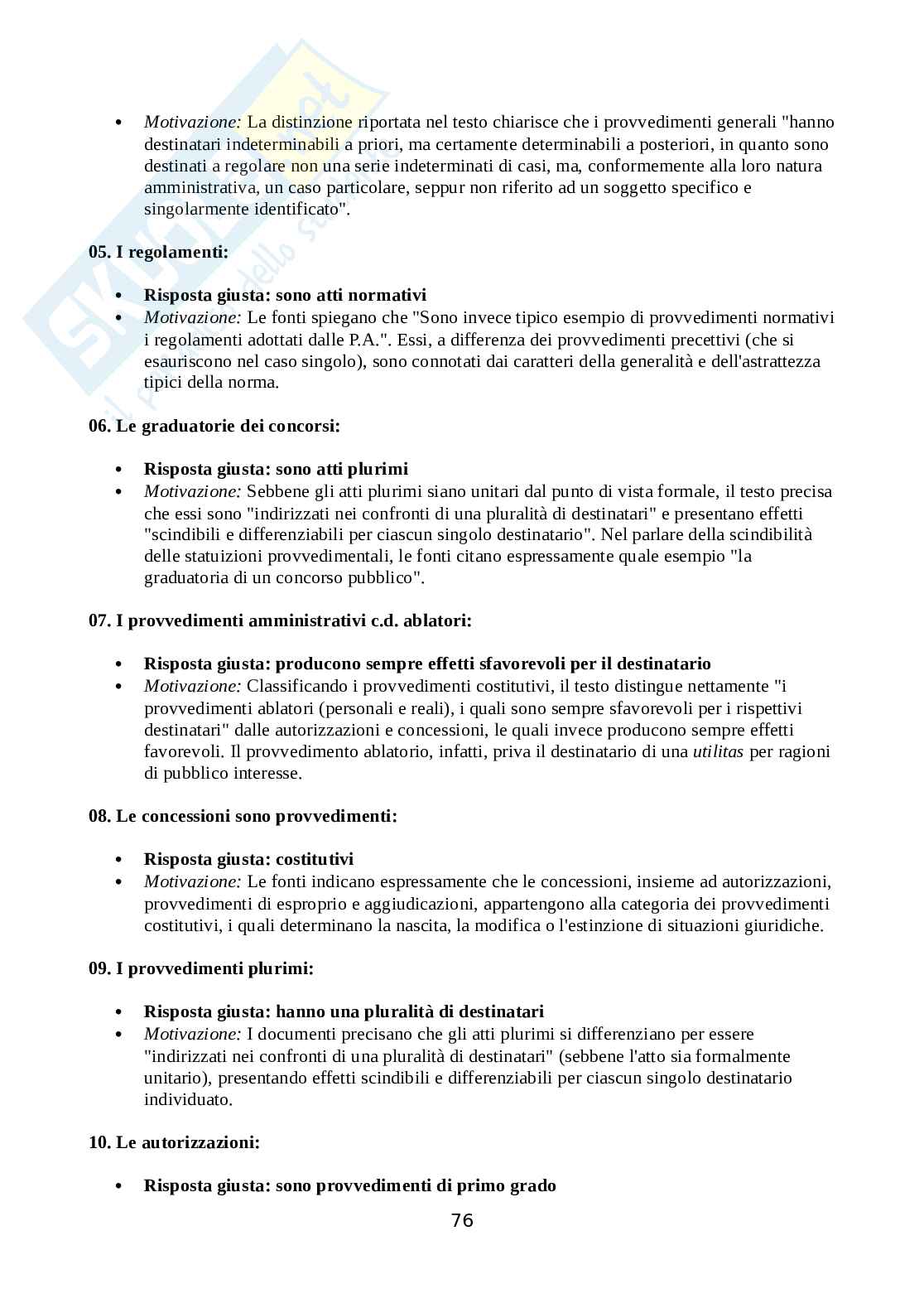 Diritto amministrativo Pag. 76