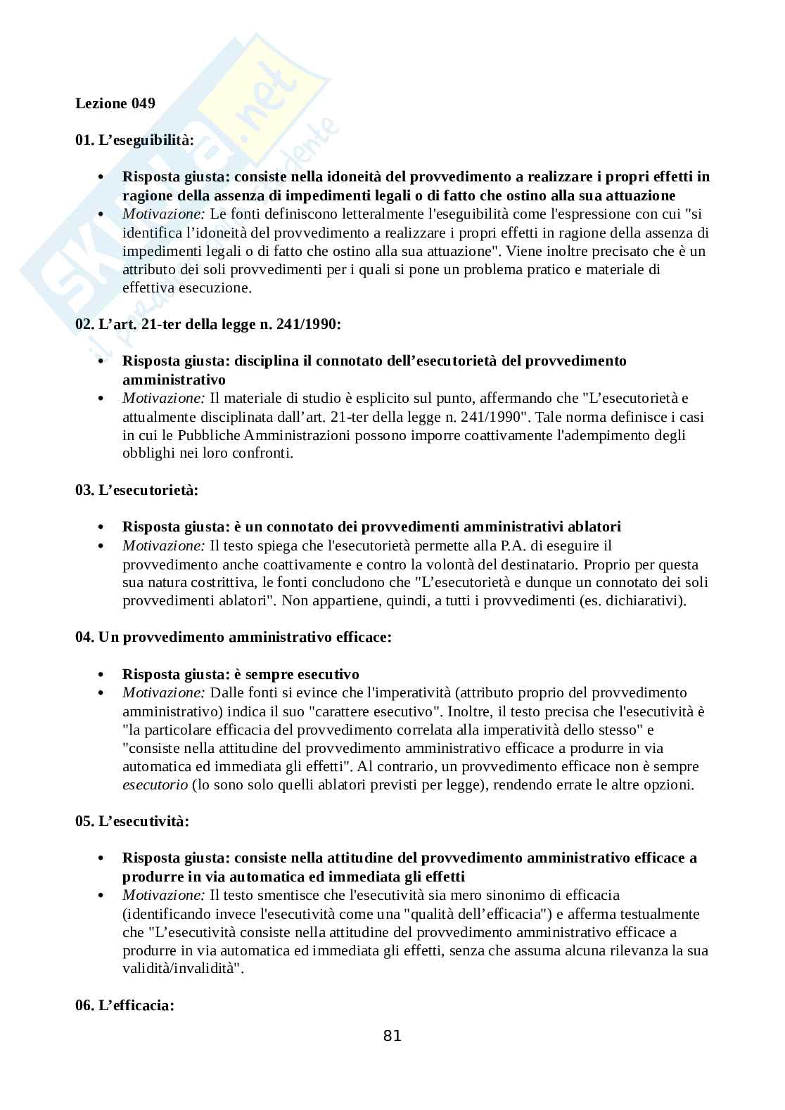 Diritto amministrativo Pag. 81