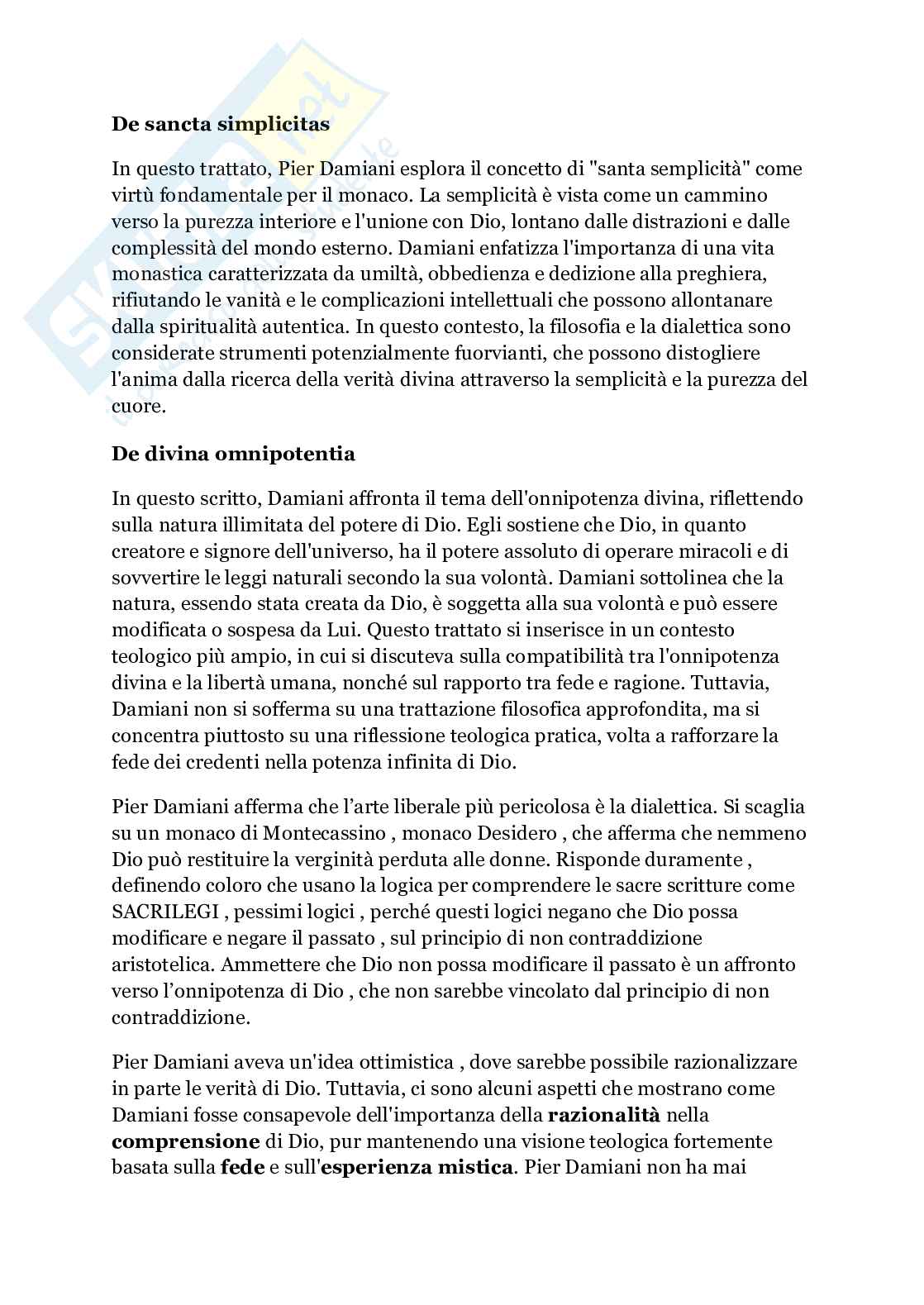 Appunti esame Storia della filosofia medievale  Pag. 21