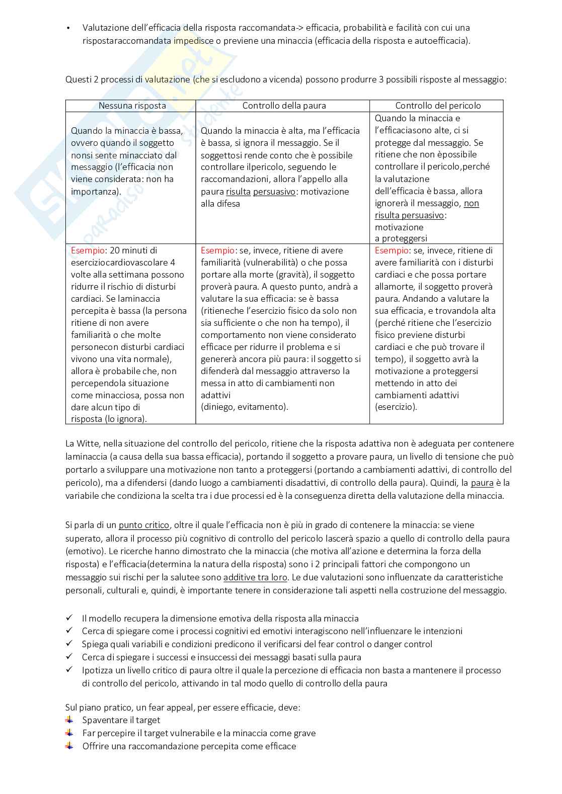 Psicologia della comunicazione persuasiva Pag. 51