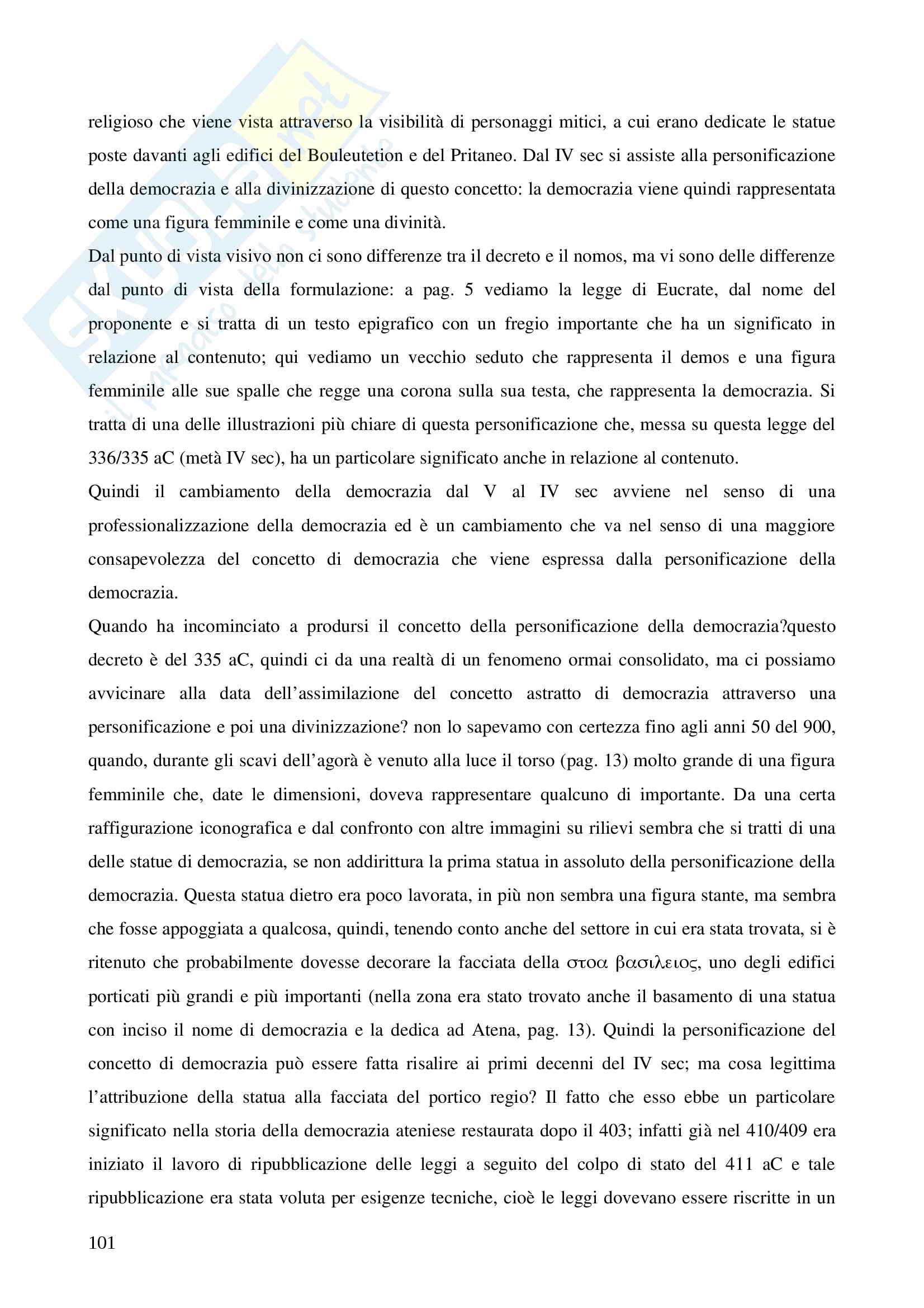 Storia greca, triennale Pag. 101