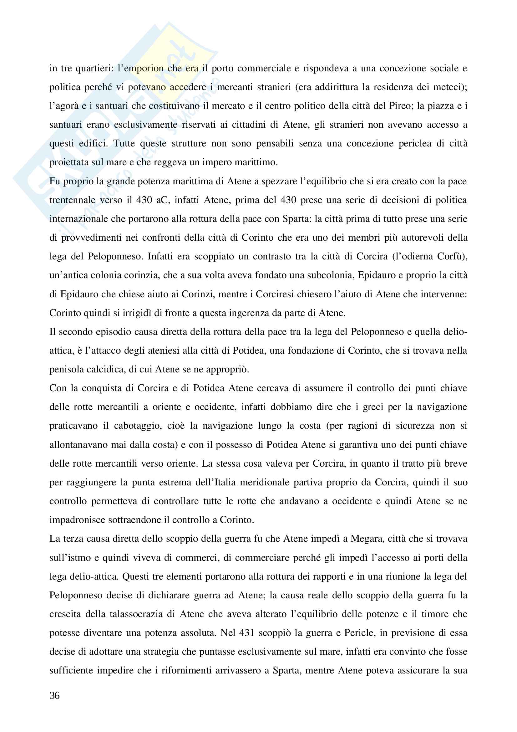 Storia greca, triennale Pag. 36