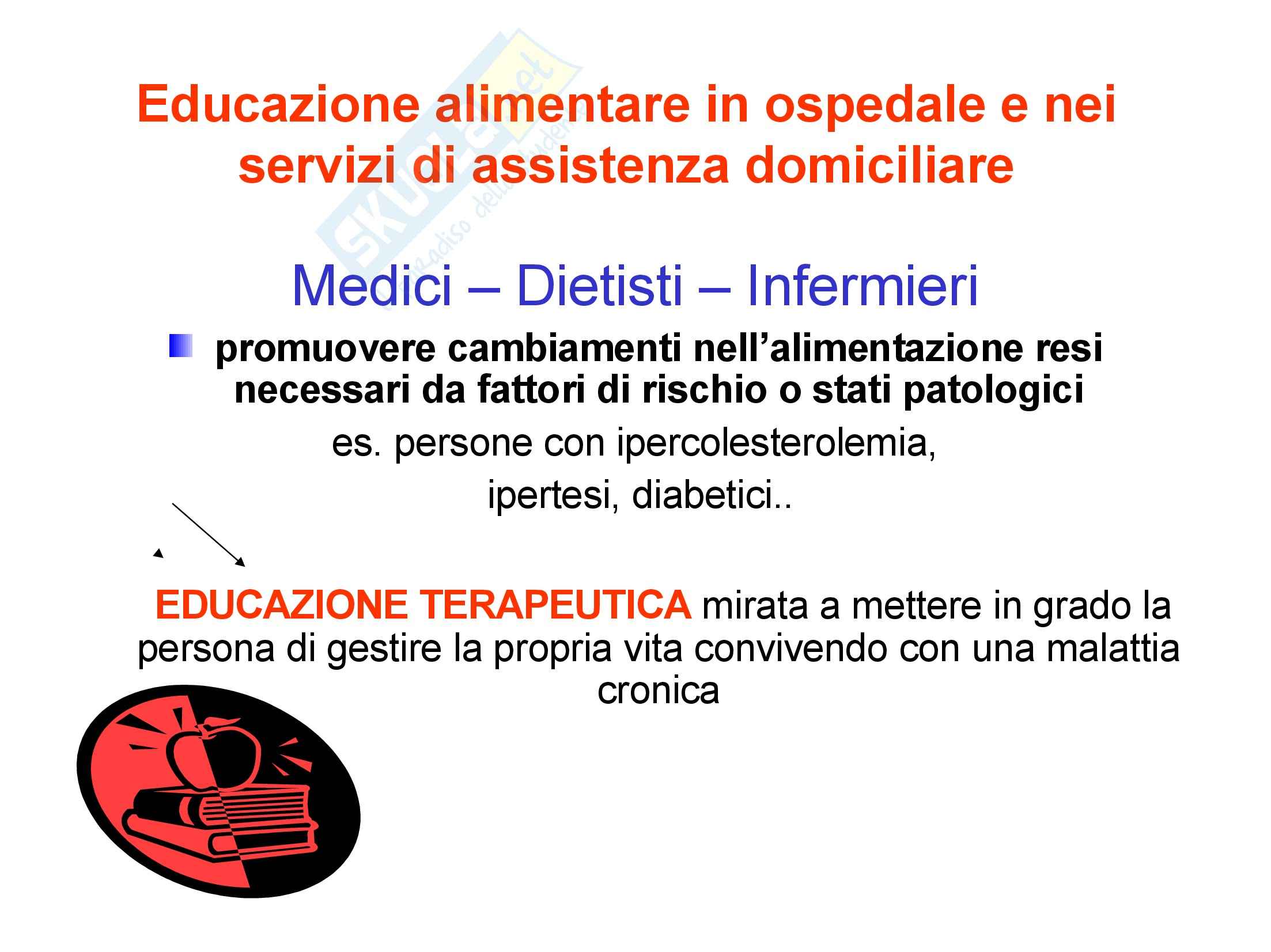 Infermieristica Clinica I – Alimentazione – Concetti generali Pag. 11