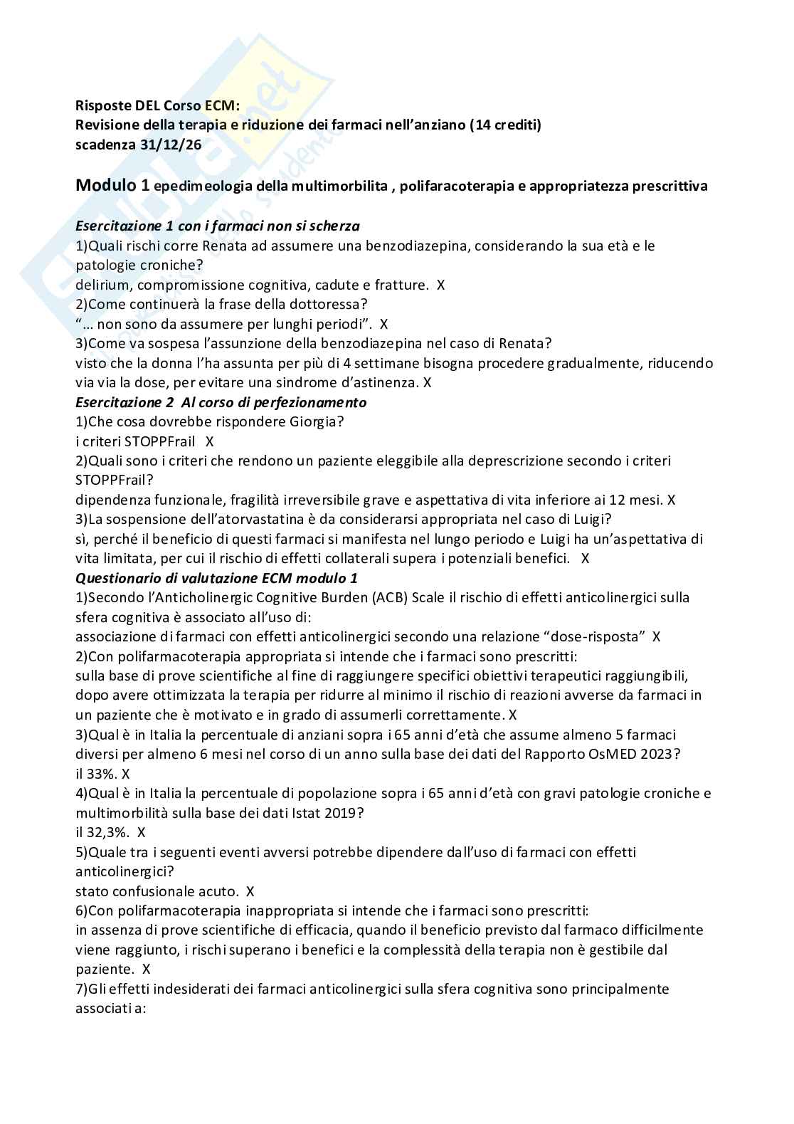 Corso ECM dall’esperienza clinica alla pratica condivisa - Reload 2026 11 crediti Pag. 1