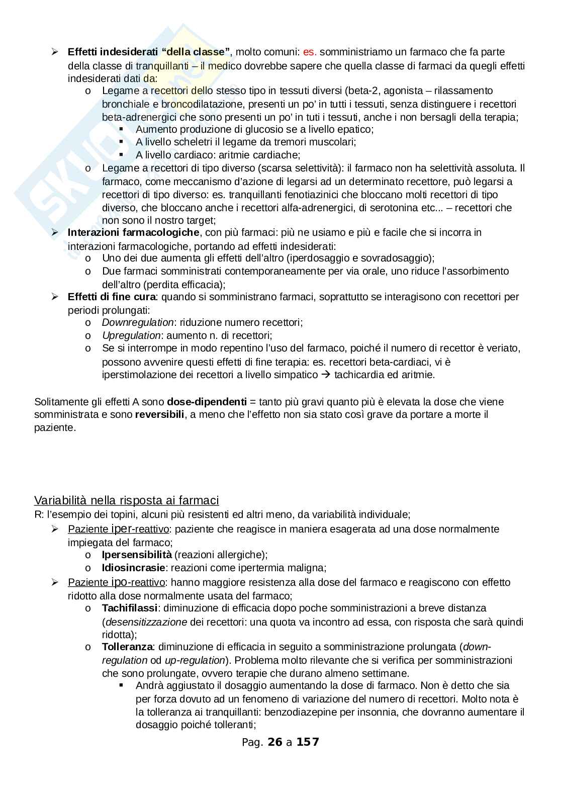 Elementi di Tossicologia e Farmacologia Pag. 26