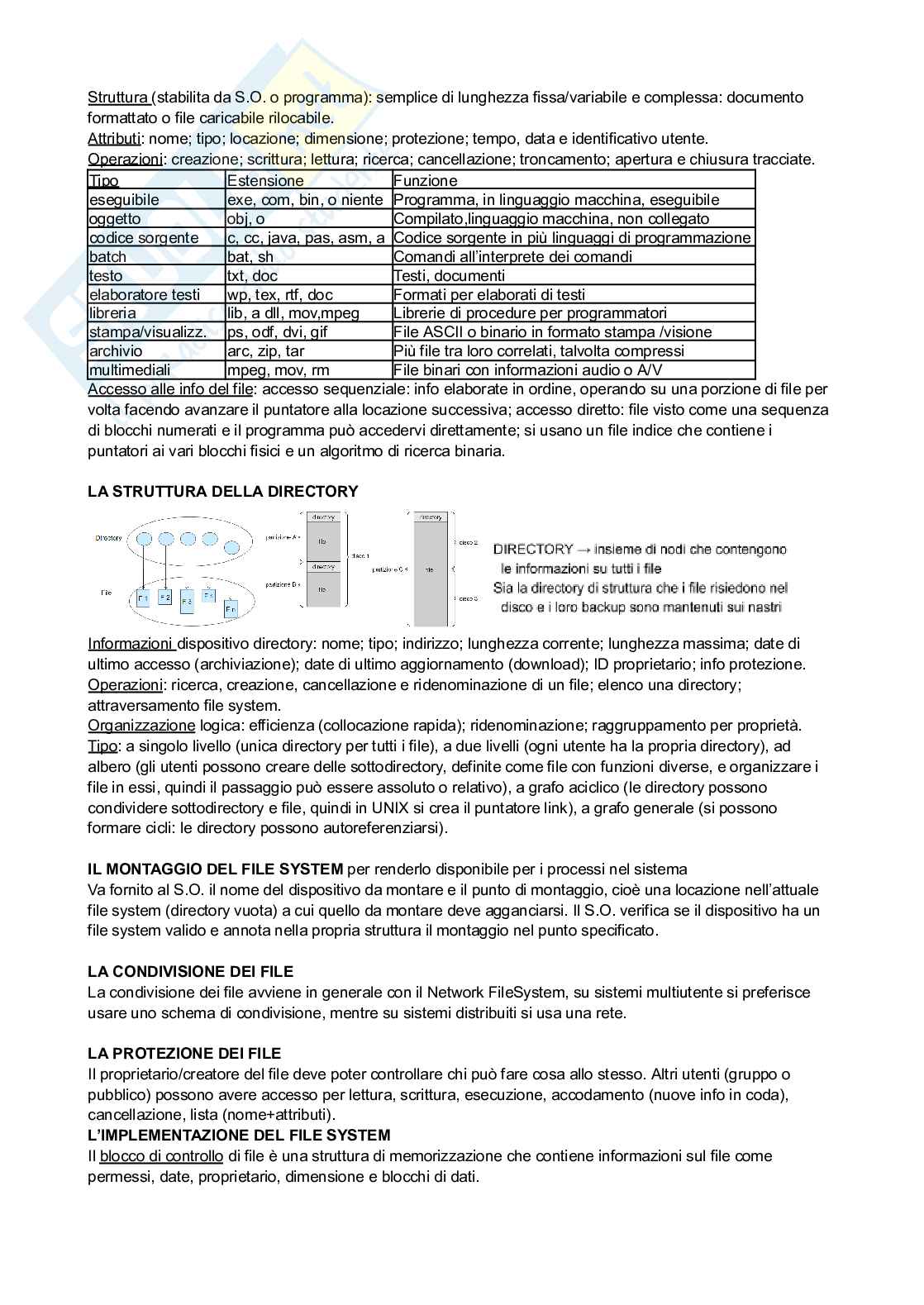 Appunti Sistemi operativi  Pag. 16
