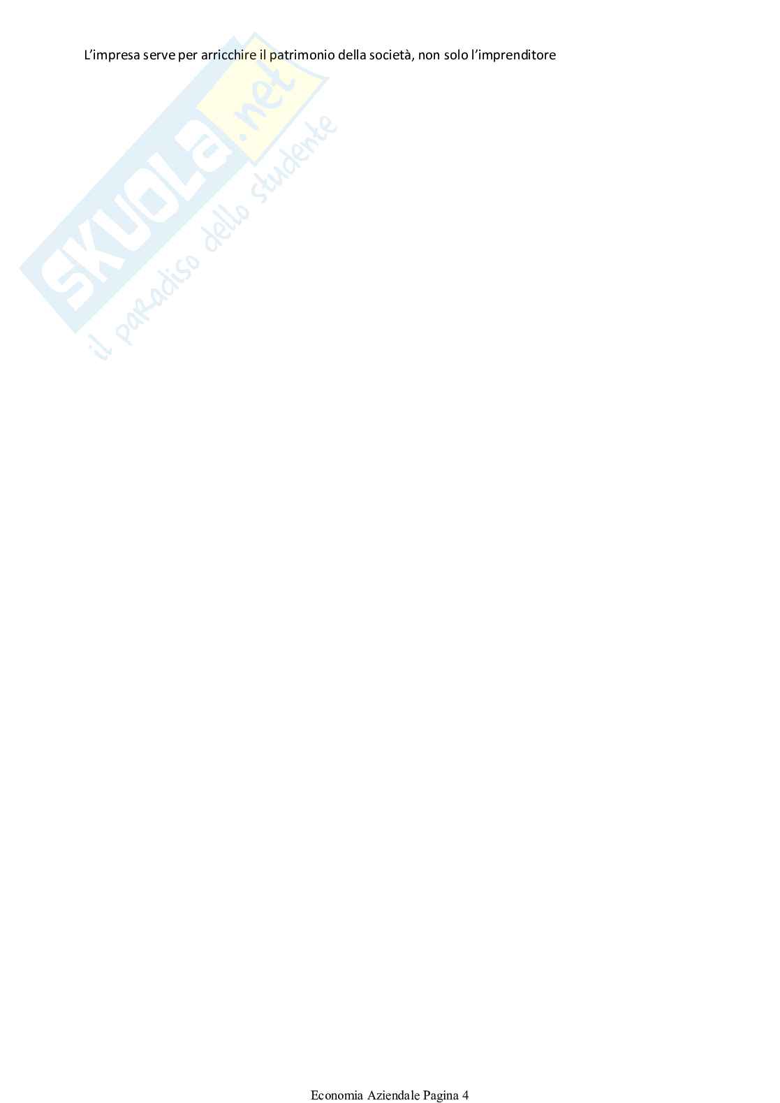 Riassunto esame Economia aziendale, Prof. Bartolomeo Paolo, libro consigliato La aziende, Paolo Russo Pag. 11