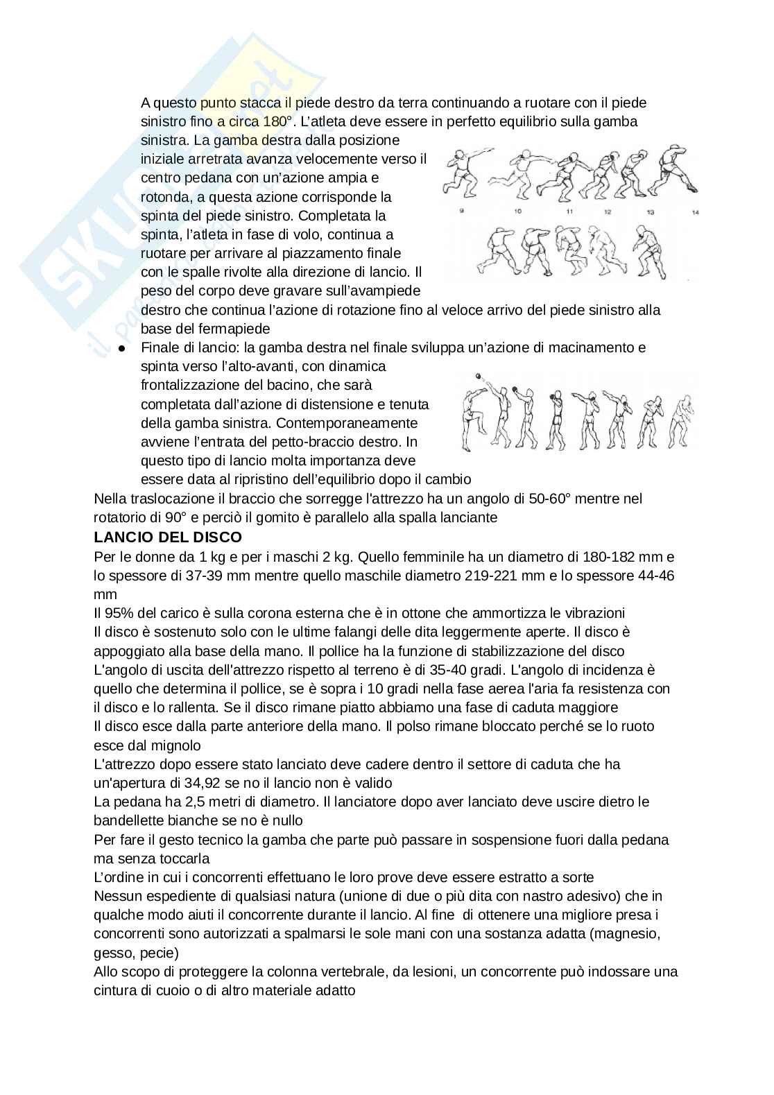 Teoria e didattica degli sport individuali Pag. 31