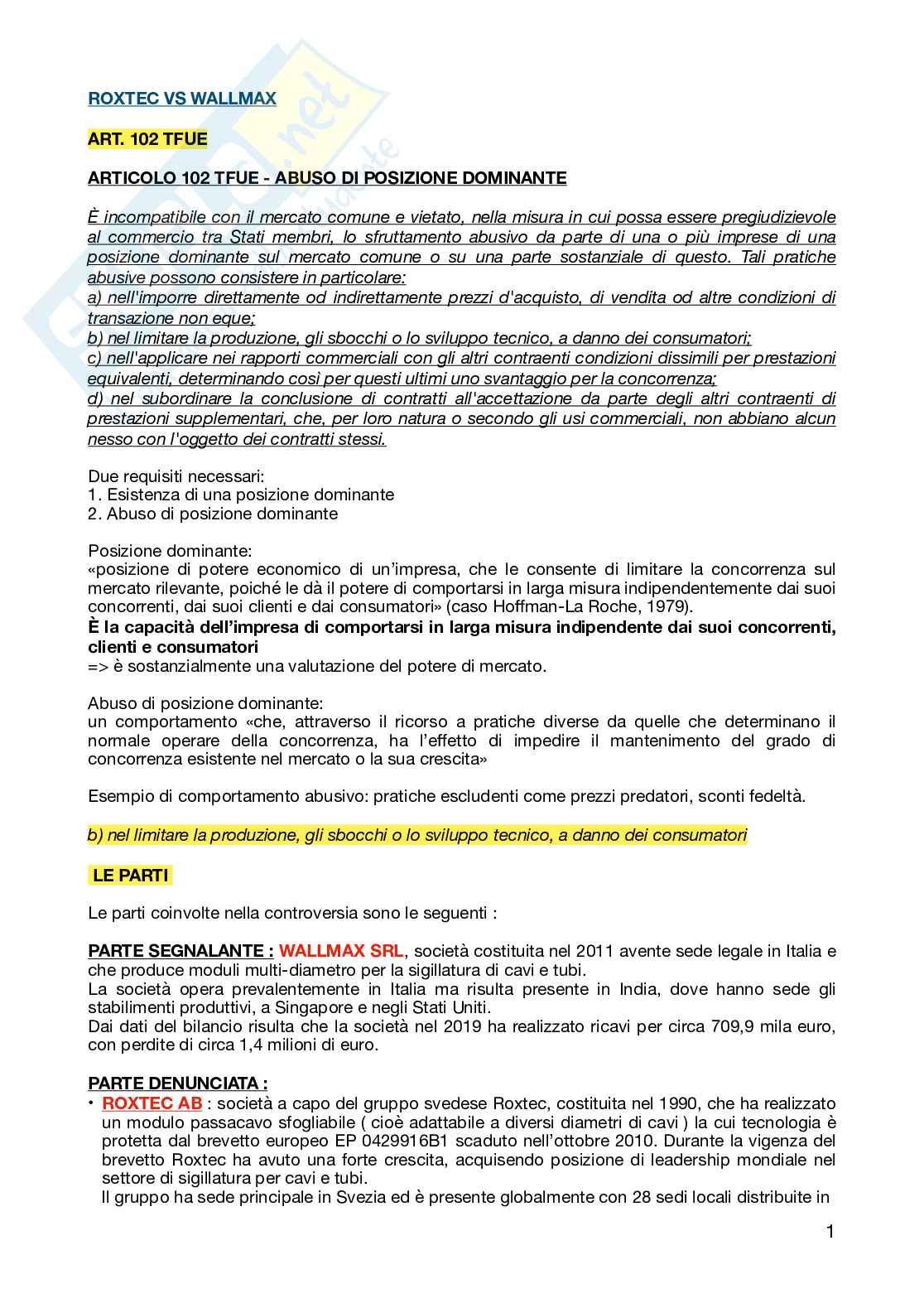 Analisi casi  Pag. 1