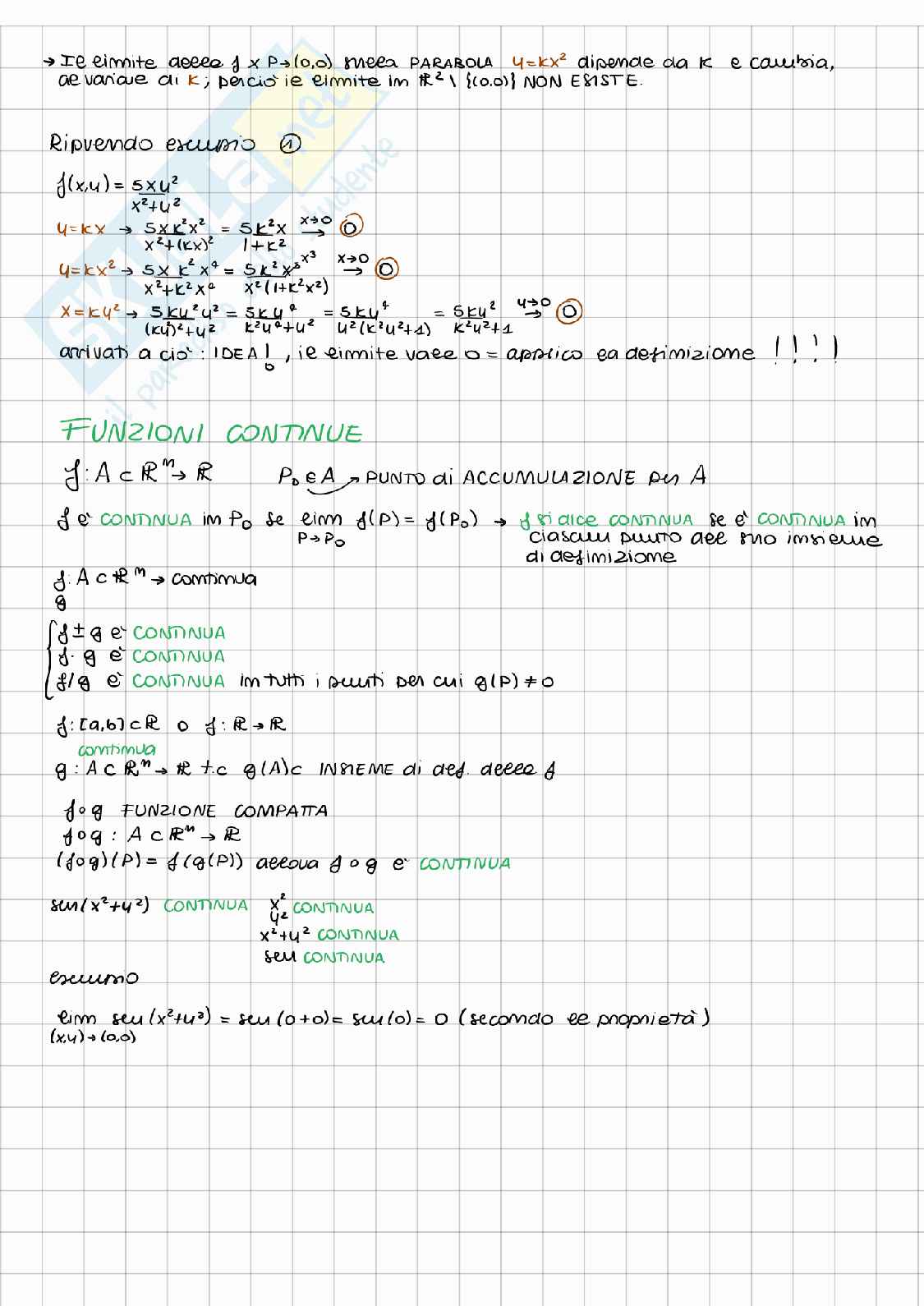 Appunti di Analisi matematica 2 Pag. 6