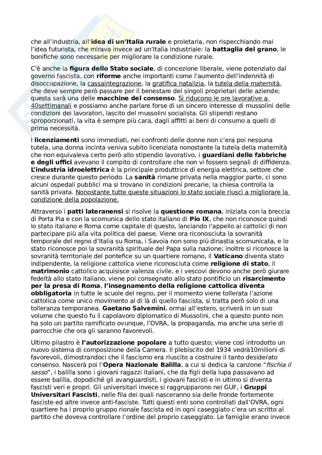 Lezioni Storia contemporanea - secondo modulo Pag. 2