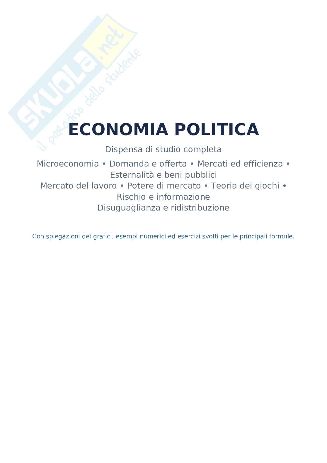 Microeconomia   Pag. 1