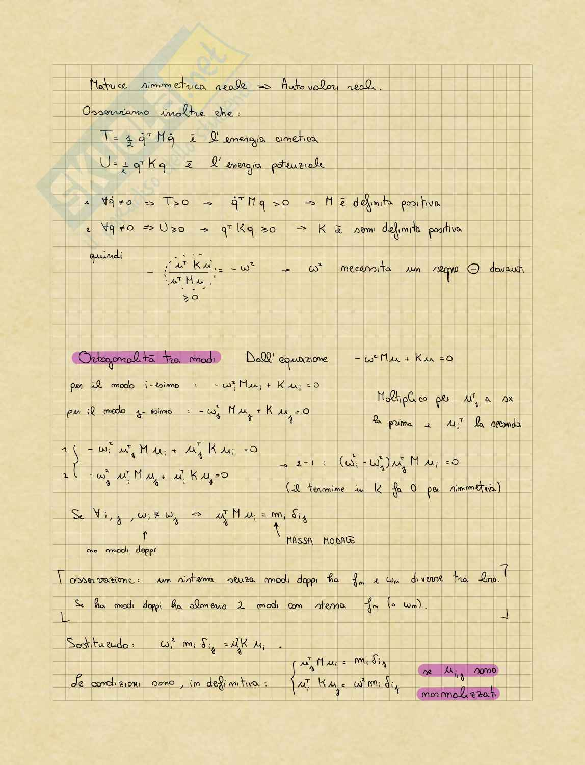 Appunti Meccanica delle vibrazioni NVH - Parte 1 Pag. 46