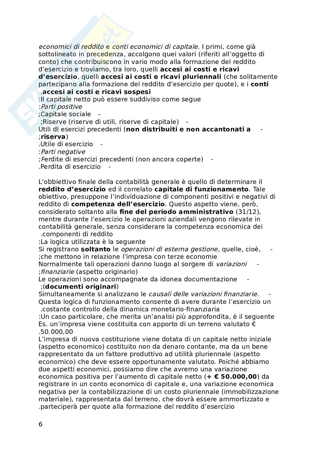 Nozioni base di Ragioneria Pag. 6