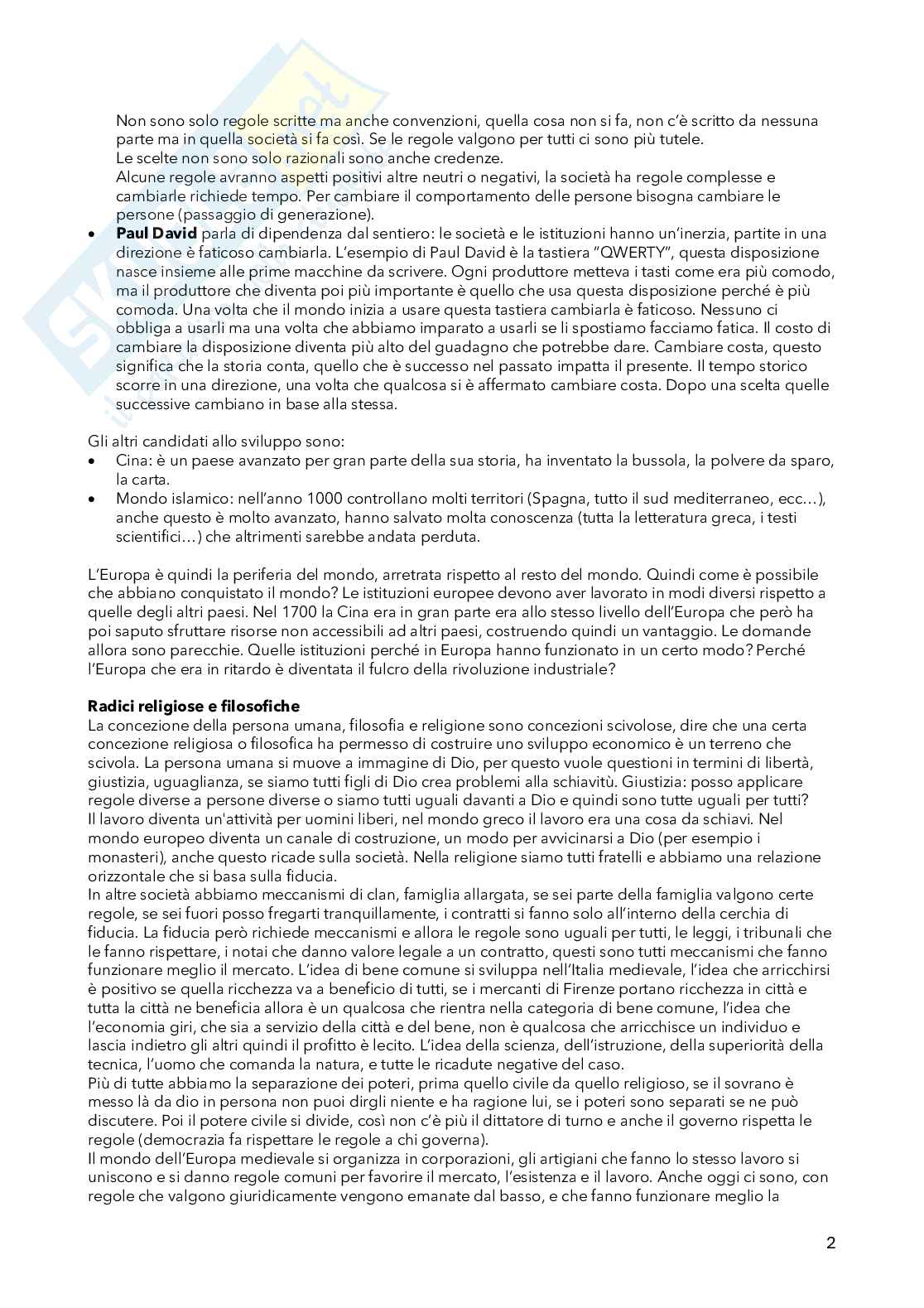 Storia economica Pag. 2