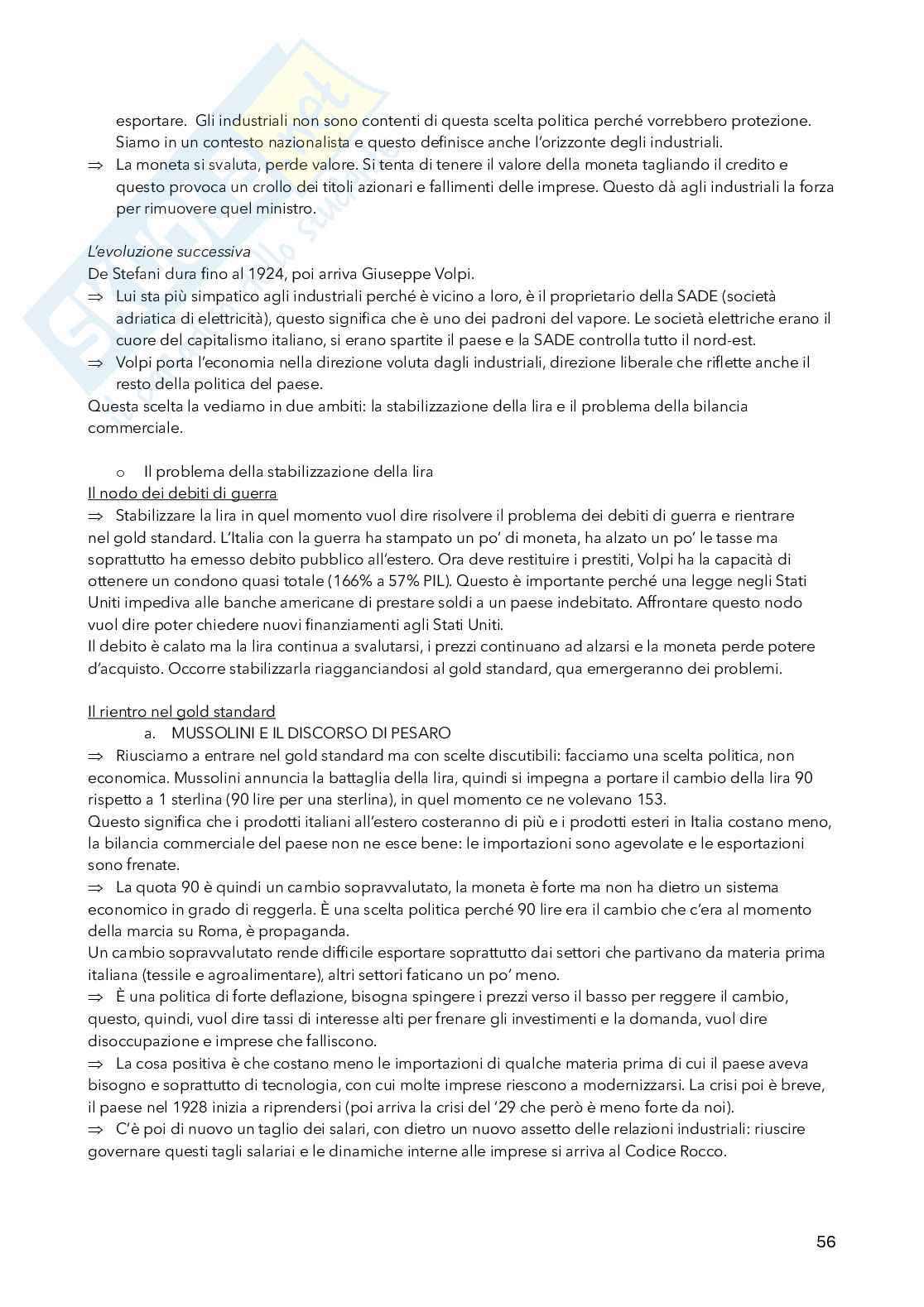 Storia economica Pag. 56