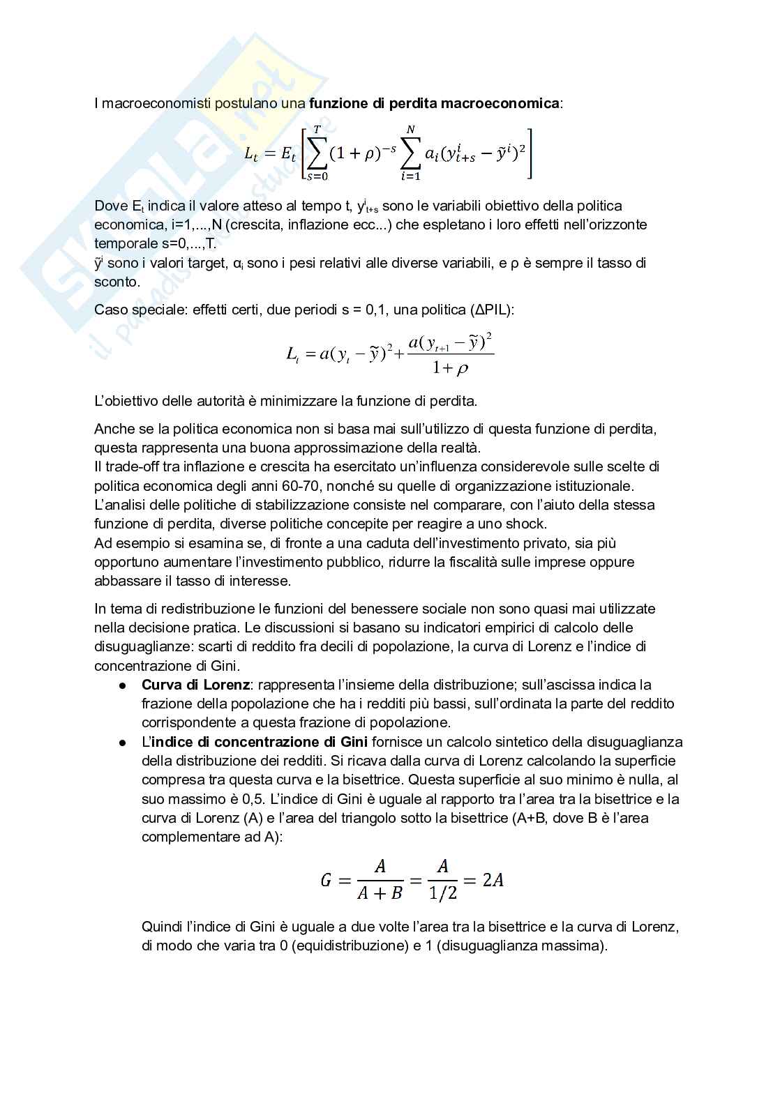 Appunti Politica economica Pag. 16