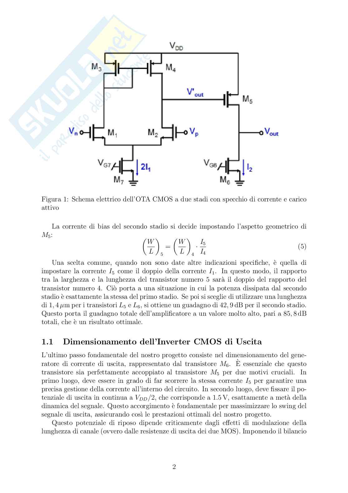 CMOS OTA Doppio Stadio Pag. 2