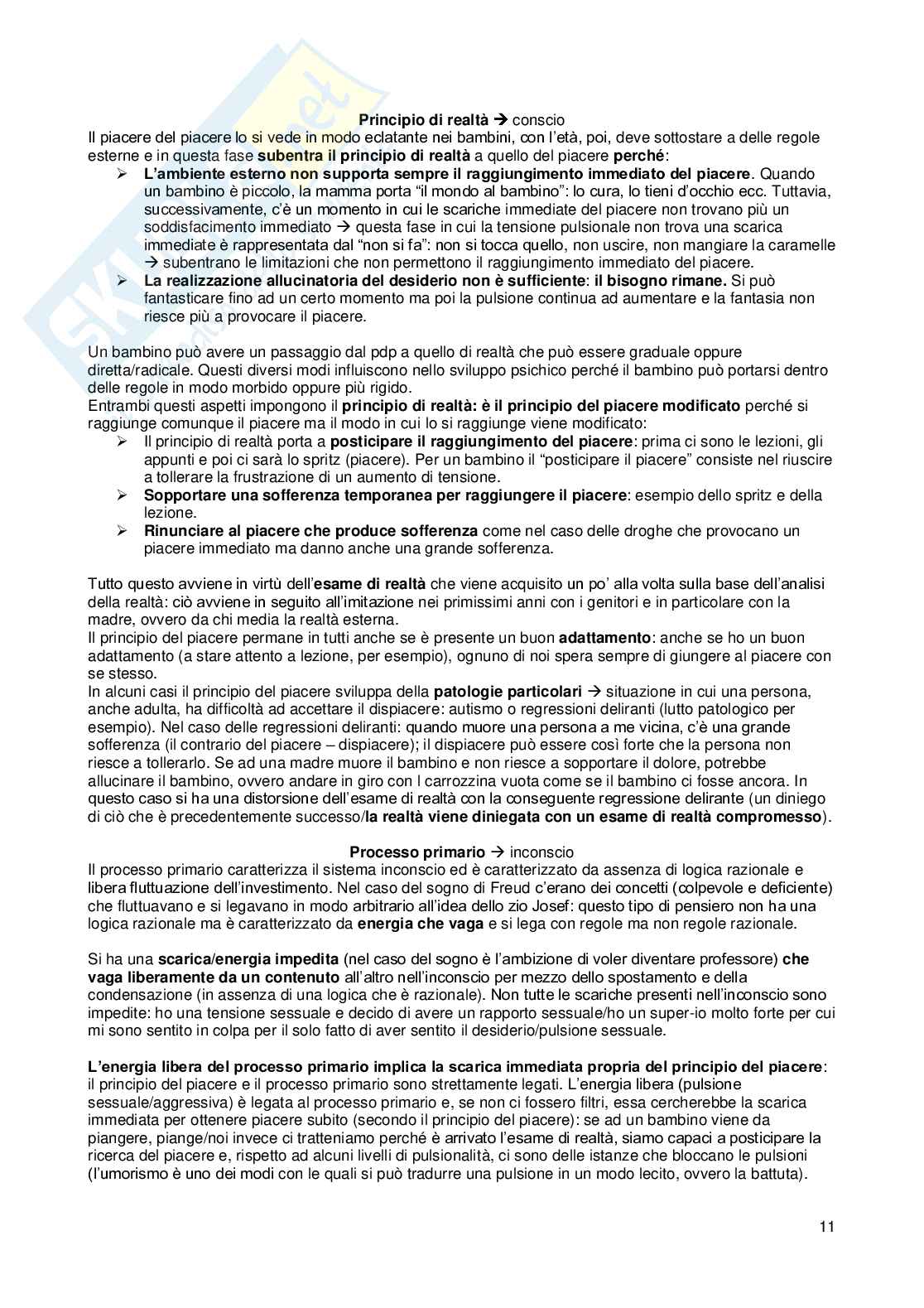 Psicologia dinamica Pag. 11