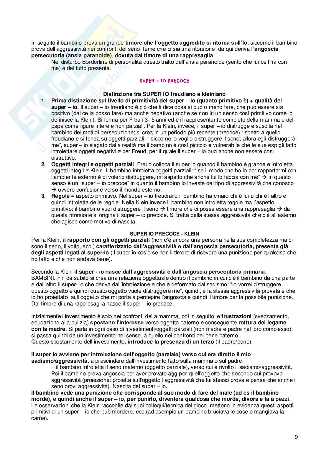 Psicologia dinamica Pag. 61