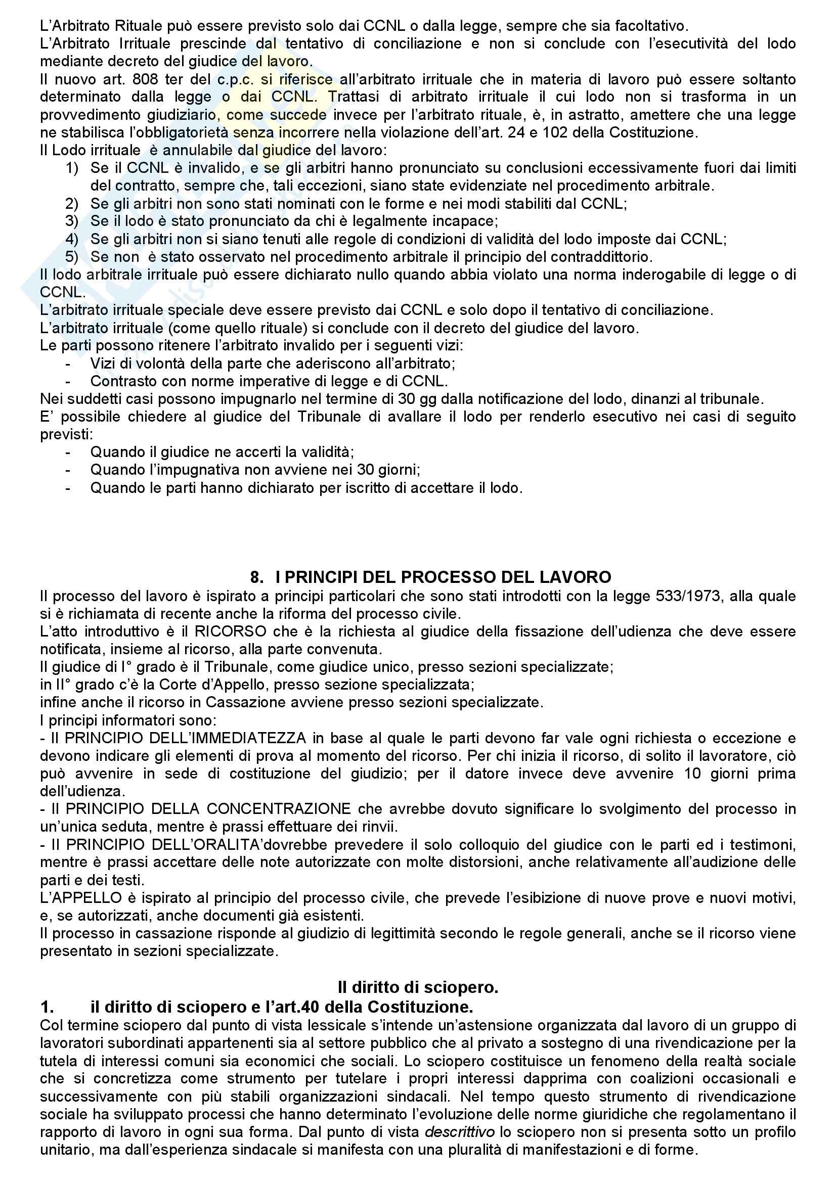 Diritto del lavoro - pubblica amministrazione Pag. 6