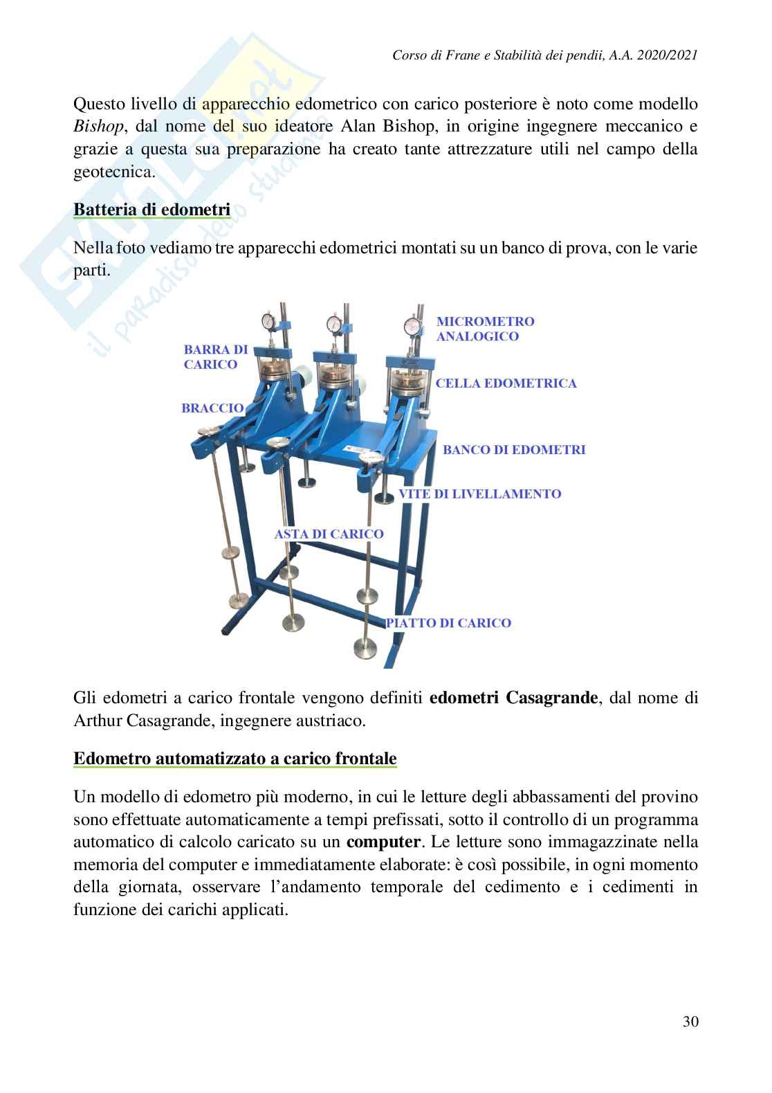 Appunti del corso di frane e stabilità dei pendii Pag. 31