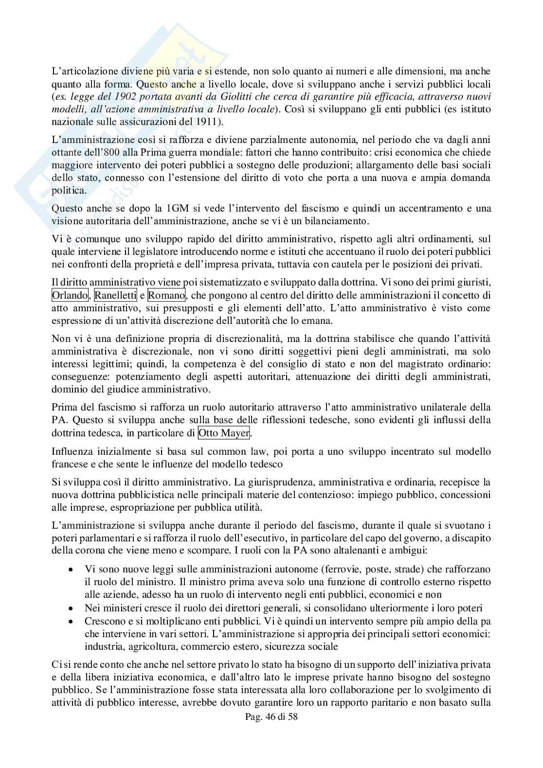 Diritto amministrativo comparato ed europeo Pag. 46