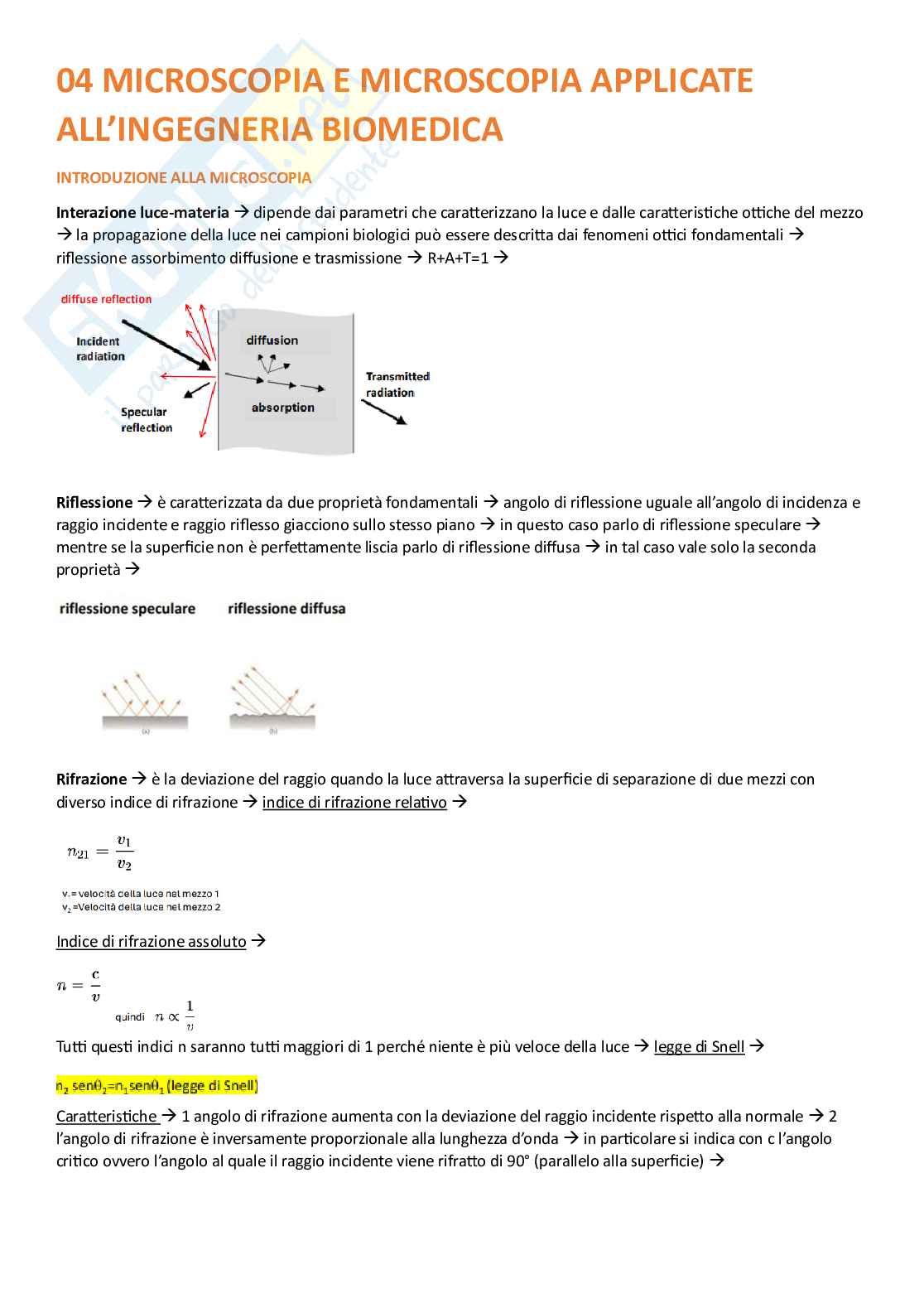 Argomenti principali corso di Scienze mediche applicate Pag. 16