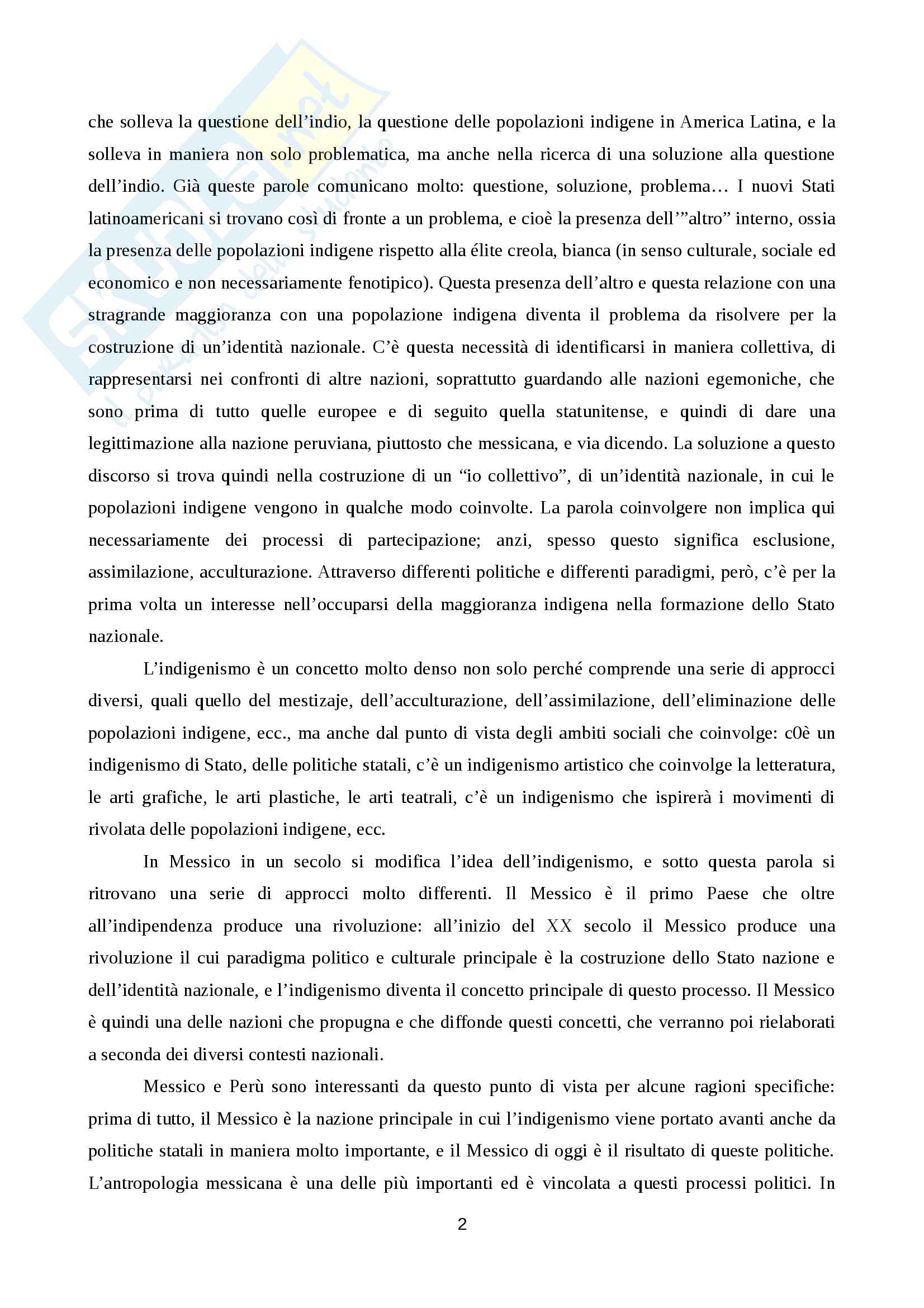 Etnologia delle Americhe, appunti Pag. 2